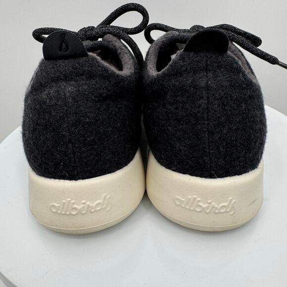 Allbirds shoes women's 10 merino wool runners sneakers lace up charcoal gray - Picture 6 of 8